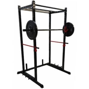 all black squat with bar