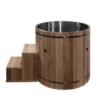 GoldenDesign DCT-B-042-USSPC Dynamic Cold Therapy Barrel 316 Stainless Steel Cold Plunge