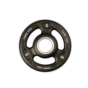 York Barbell "Iso-Grip" Urethane Olympic Plates