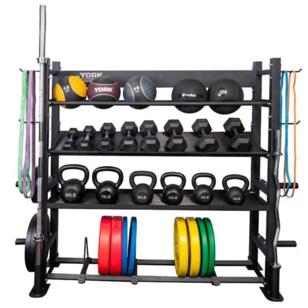 York Barbell (#69144) Multi-Purpose Storage Rack