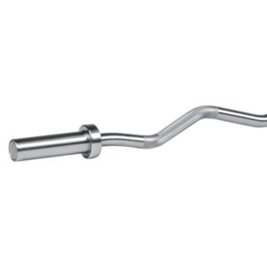 TAG Fitness Chrome Olympic Curl Bar