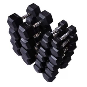 Rubber Hex Dumbbell Sets