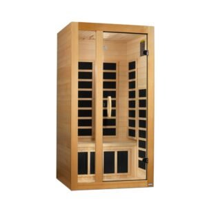 GoldenDesigns DYN-6119-01 Gracia 1-2 Person Low EMF FAR Infrared Sauna