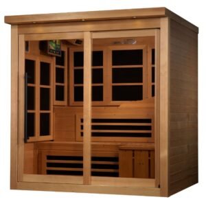 ***New 2024 Model*** GDI-6996-02 Near Zero EMF Far Infrared Sauna