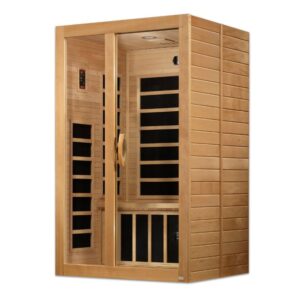 GoldenDesign DYN-6209-01 Santiago - 2 Person Low EMF FAR Infrared Sauna