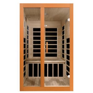 Santiago 2 Person Ultra Low EMF FAR Infrared Sauna