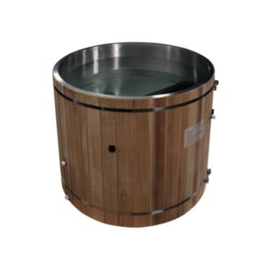 GoldenDesign DCT-B-042-USSPC Dynamic Cold Therapy Barrel 316 Stainless Steel Cold Plunge