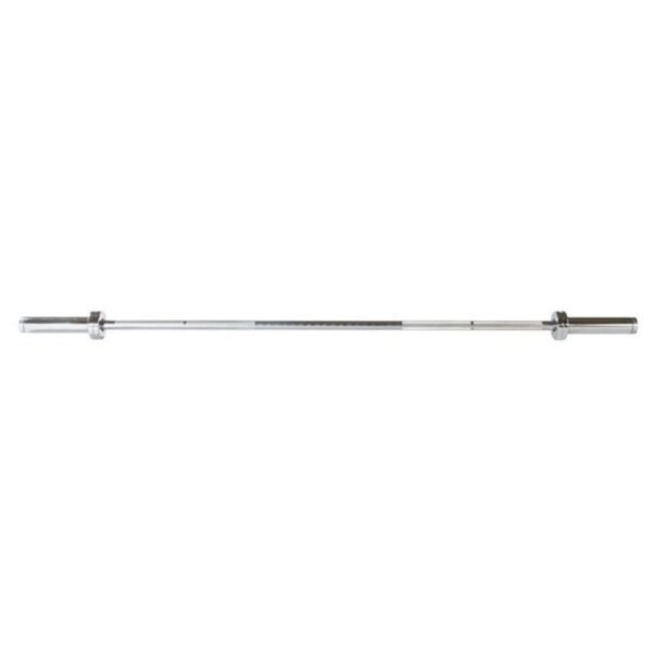 York (#32114) 6' Hard Chrome Olympic Bar