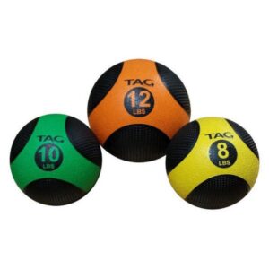 TAG Fitness Rubber Medicine Balls
