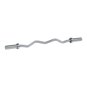 TAG Fitness Chrome Olympic Curl Bar