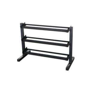 Body-Solid 3 tier horizontal dumbbell rack