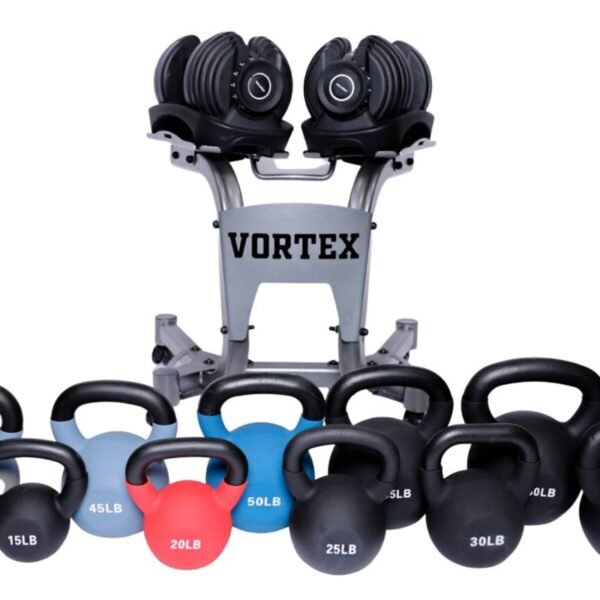 Vortex strength Kettlebell Set Neoprene Coated