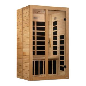 GoldenDesign DYN-6209-01 Santiago - 2 Person Low EMF FAR Infrared Sauna