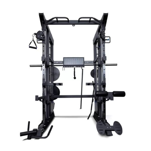 front Vortex VX1000 Power Rack with functional trainer