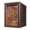Narvik 2 Person Outdoor-Indoor Traditional Sauna (GDI-8202-01) - Canadian Red Cedar Interior