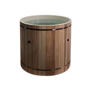 GoldenDesign DCT-B-042-PLPC Dynamic Cold Therapy PVC Barrel Cold Plunge
