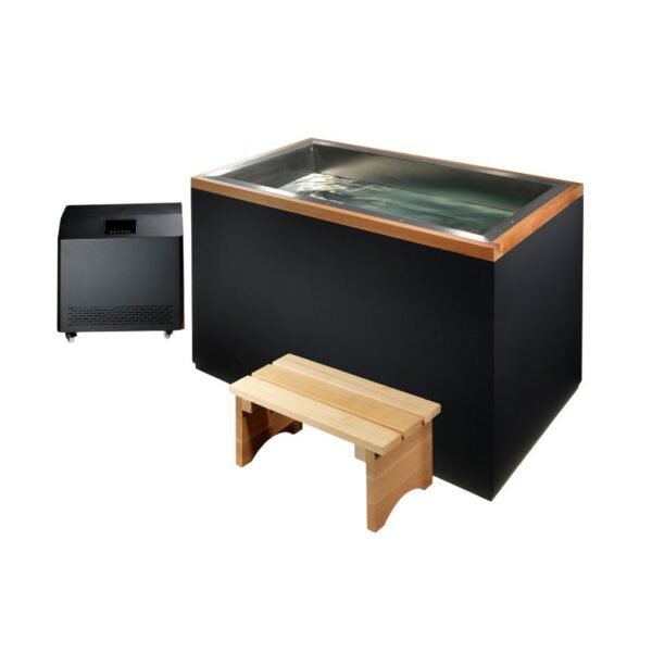 GoldenDesign Dynamic Cold Therapy "CUBOID" 316 Stainless Steel Cold Plunge