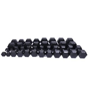 Rubber Hex Dumbbell Sets