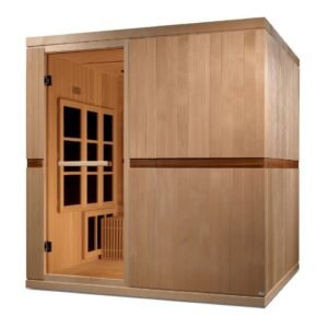 GoldenDesign GDI-6880-02 Catalonia 8 Person Near Zero EMF FAR Infrared Sauna
