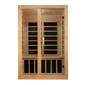 GoldenDesign DYN-6209-01 Santiago - 2 Person Low EMF FAR Infrared Sauna