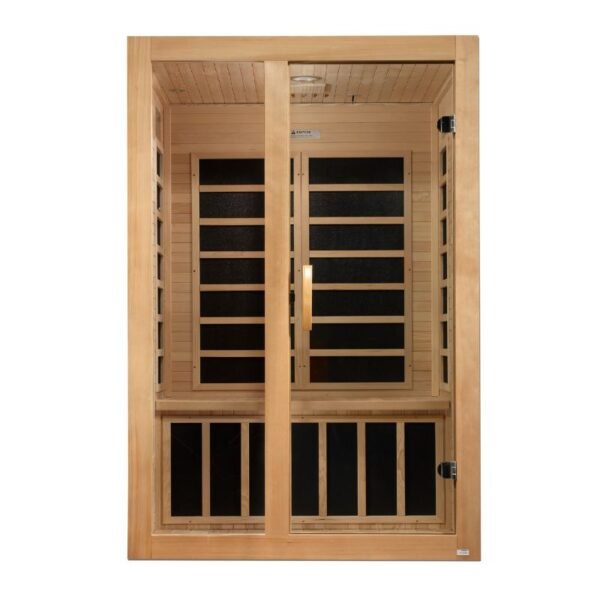 GoldenDesign DYN-6209-01 Santiago - 2 Person Low EMF FAR Infrared Sauna