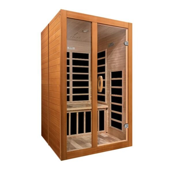 Santiago 2 Person Ultra Low EMF FAR Infrared Sauna