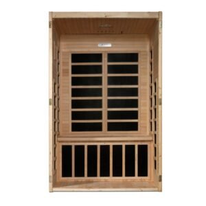 GoldenDesign DYN-6209-01 Santiago - 2 Person Low EMF FAR Infrared Sauna