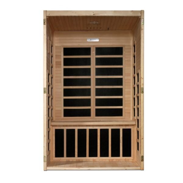 GoldenDesign DYN-6209-01 Santiago - 2 Person Low EMF FAR Infrared Sauna