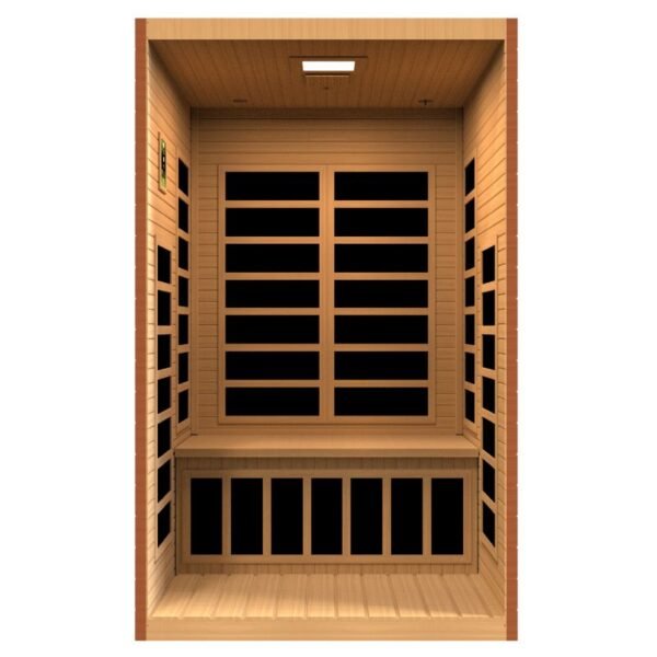 Santiago 2 Person Ultra Low EMF FAR Infrared Sauna