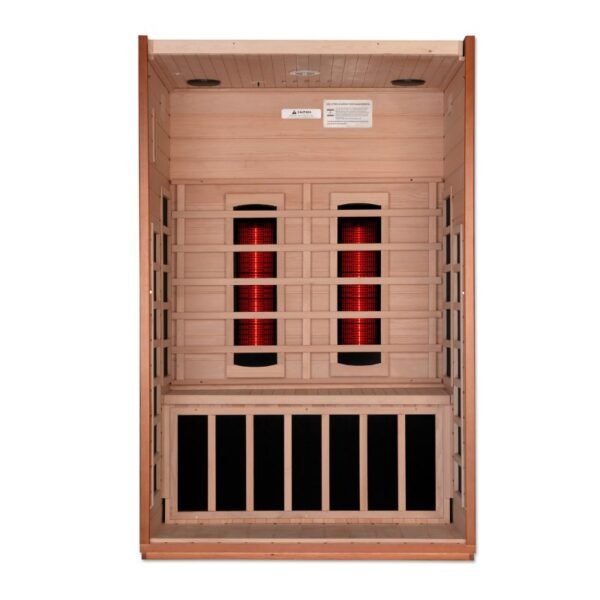 Cardoba 2 Person Full Spectrum Infrared Sauna - Canadian Hemlock