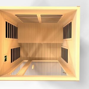 Cardoba 2 Person Ultra Low EMF FAR Infrared Sauna