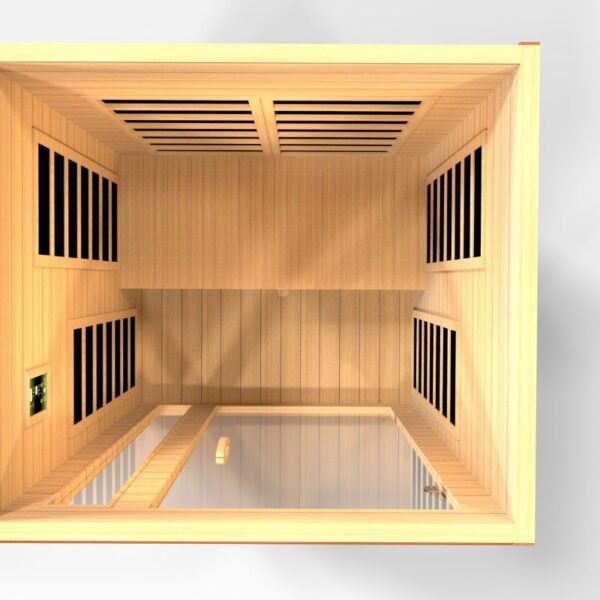 Cardoba 2 Person Ultra Low EMF FAR Infrared Sauna