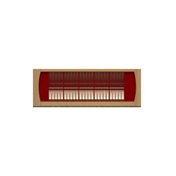 GoldenDesign MX-LS3-01 Maxxus "Trinity" Dual Tech 3 person Low EMF FAR Infrared Sauna Canadian Hemlock