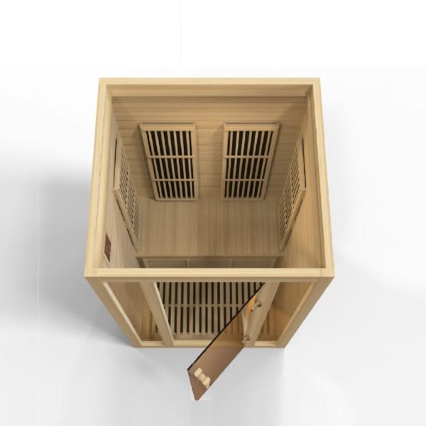 Maxxus "Seattle" 2 person Near Zero EMF FAR Infrared Sauna Canadian Hemlock