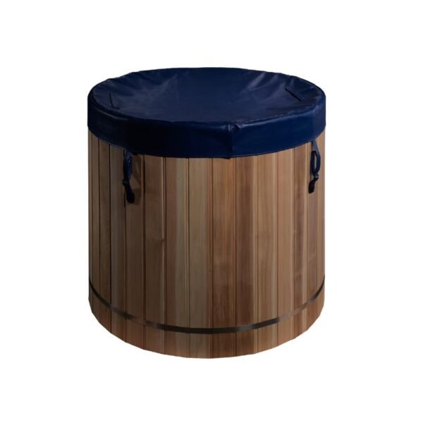 GoldenDesign DCT-B-042-PLPC Dynamic Cold Therapy PVC Barrel Cold Plunge