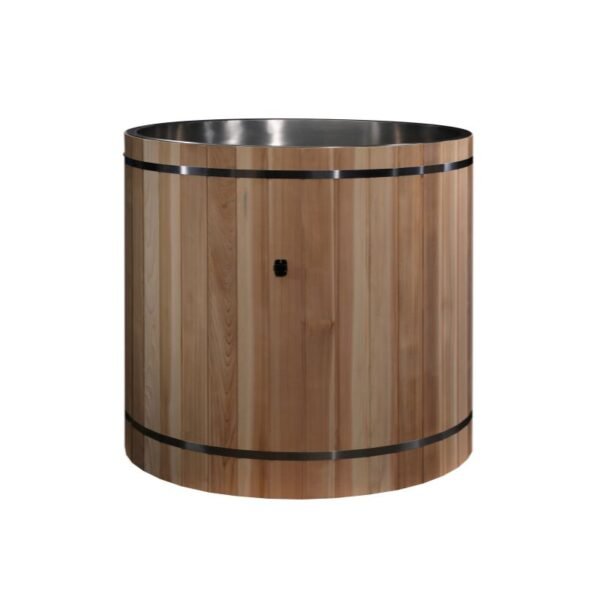 GoldenDesign DCT-B-042-USSPC Dynamic Cold Therapy Barrel 316 Stainless Steel Cold Plunge
