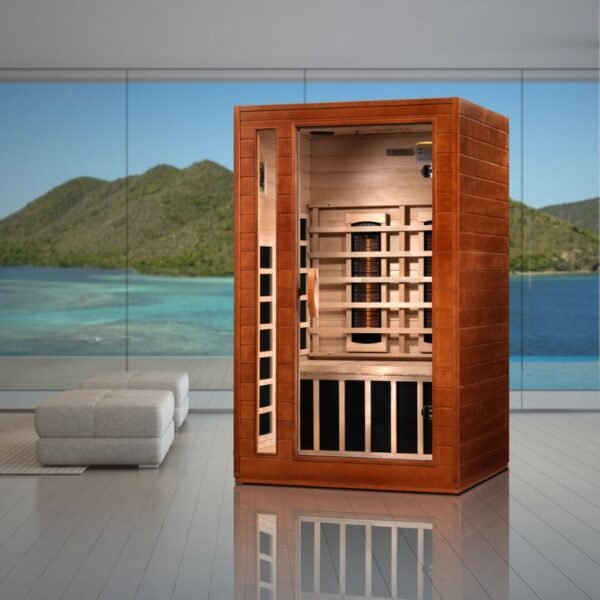 Cardoba 2 Person Full Spectrum Infrared Sauna - Canadian Hemlock