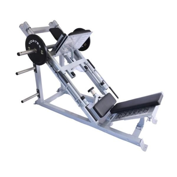 Commercial Hack Squat and Leg Press Combo