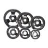 York Barbell "Iso-Grip" Rubber Olympic Plates