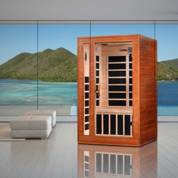 Cardoba 2 Person Ultra Low EMF FAR Infrared Sauna