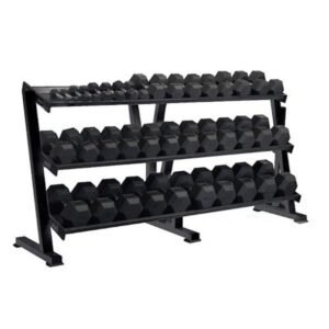 York Barbell (#69129) 3-Tier Dumbbell Rack