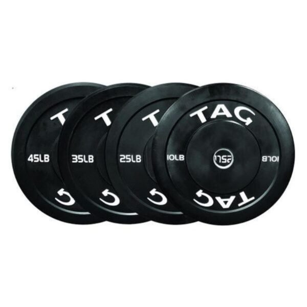 TAG Fitness Rubber Bumper PlatesFree Shipping on ALL Orders Price Match Guaranteed