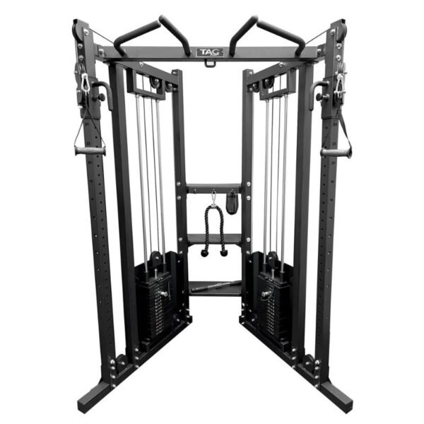 Functional Trainer 2x160lb stacks Black Frame