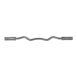 York (#32042) Chrome Olympic Curl Bar