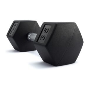 HEX Rubber Dumbbell