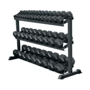 York Barbell (#69127) 3-Tier Dumbbell Rack