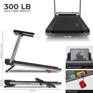 Sunny Premium Foldable Auto Incline Smart Treadmill