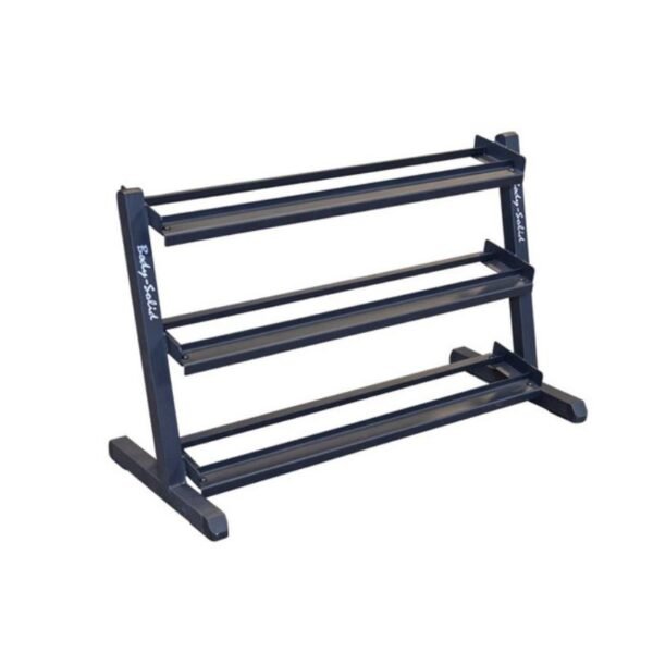 Body-Solid (#GDR48B) 3-Tier Hex Dumbbell Rack