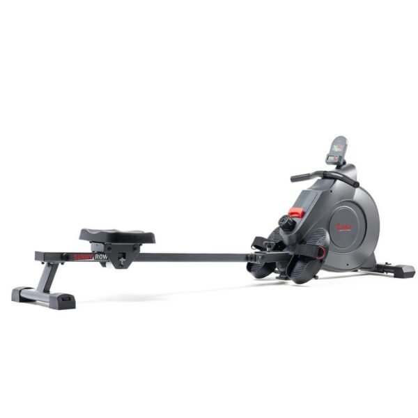 Sunny Smart Extra Long Slide Rail Magnetic Rowing Machine