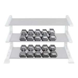 Body-Solid Cast Iron Hex Dumbbells